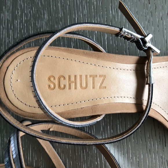 Schutz traspatent block sandals size 7.5 - Picture 10 of 13